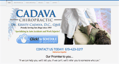 Desktop Screenshot of drcadava.com